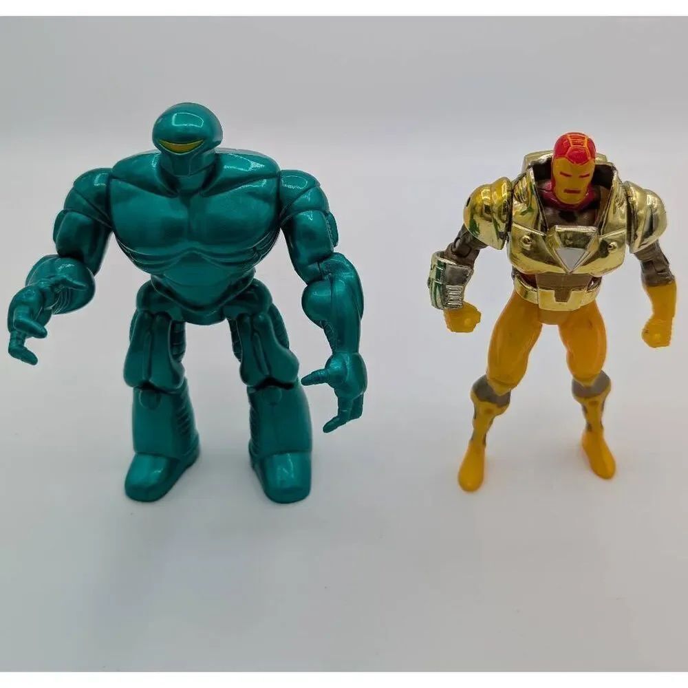 Marvel action figures vintage Iron Man Warstar figure X-Men avengers